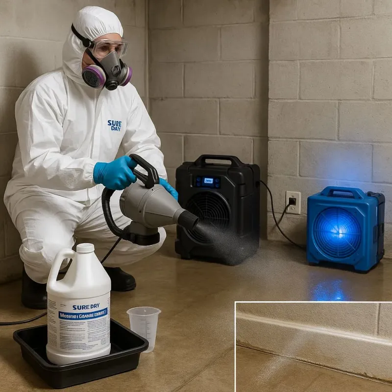 Sanitization and Odor Removal process in Ivins, UT