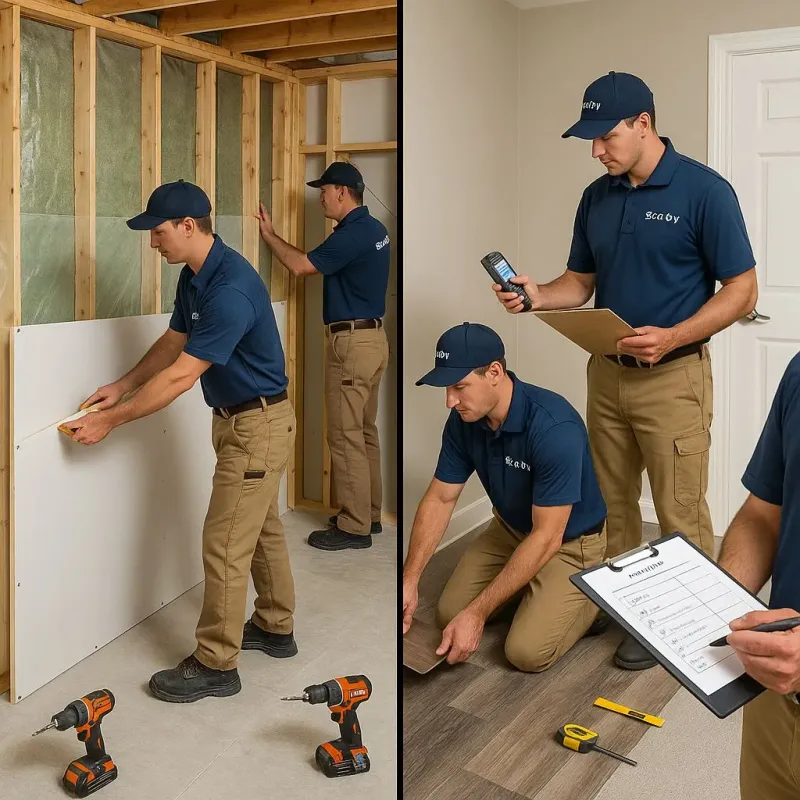 Repairs and Reconstruction process in Ivins, UT